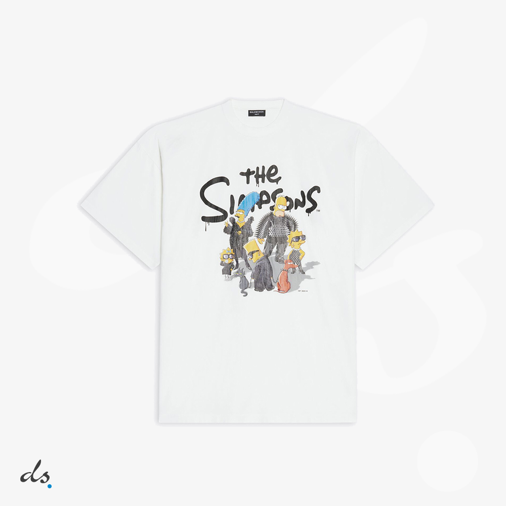 amizing offer BALENCIAGA THE SIMPSONS TM & © 20TH TELEVISION T-SHIRT OVERSIZED IN WHITE